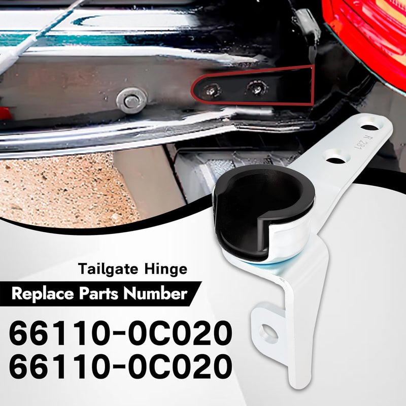 RydSuns 66110-0C020 Tailgate Hinge Fit for 2007-2024 Tundra SR Fit for 2007-2024 Tundra SR5 Tail Gate Hinge Assy Right Passenger Side Replace for 661100C020 - Image 3